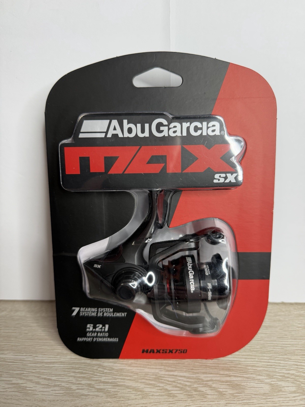 NEW! Abu Garcia MAX SX MAXSX750 7 Bearing System 5.2:1 Gear 