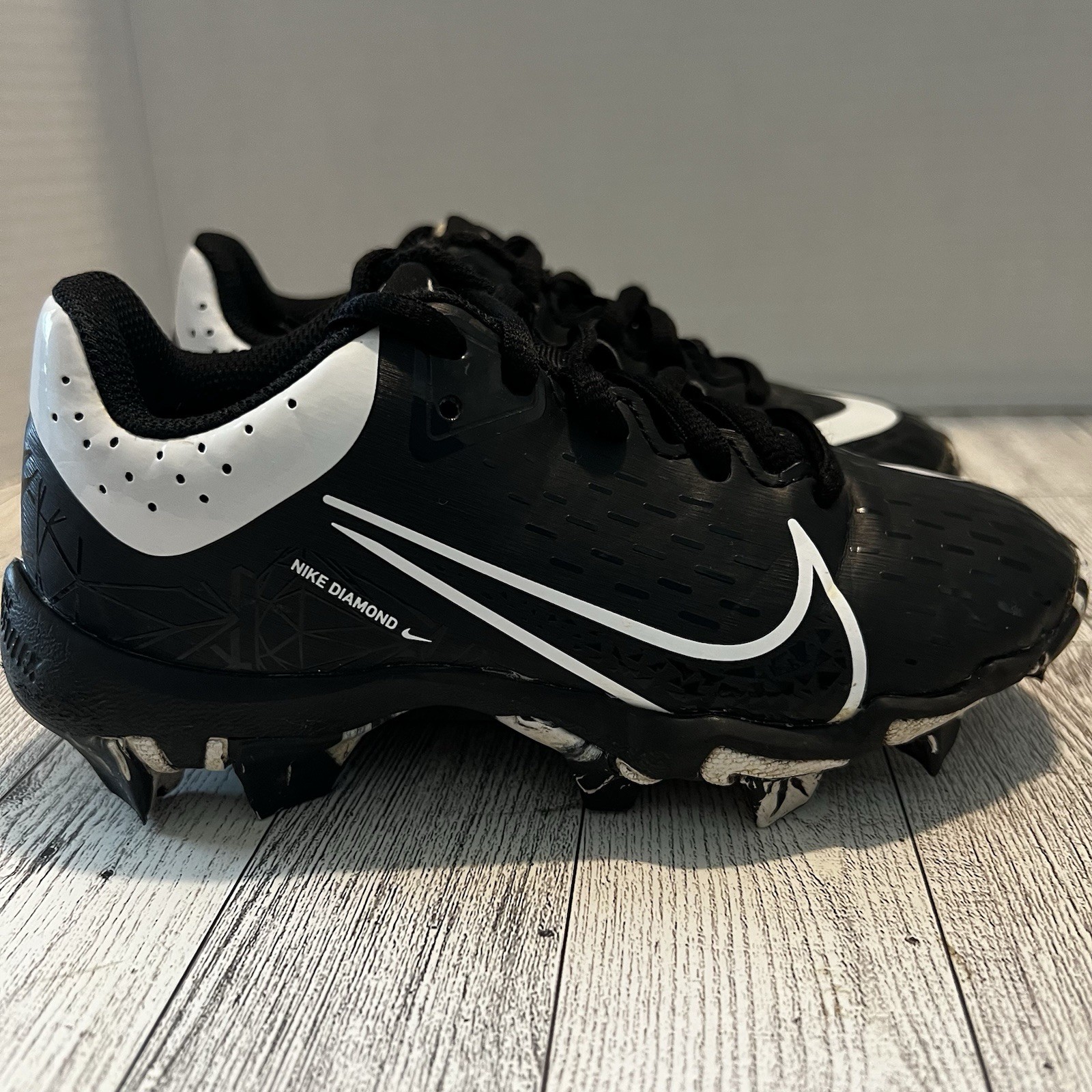 NIKE HYPERDIAMOND 4 Keystone SOFTBALL Cleats Fast Flex CZ5919-005 Size 12C