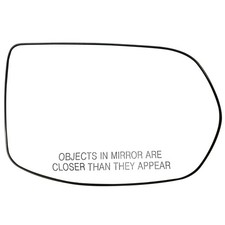Mirror Replacement Glass Fits 2007-11 HONDA CR-V Right Passenger Side w/Plate