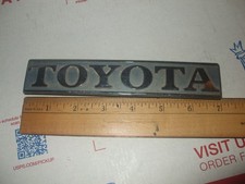 Toyota Pickup Truck Emblem 1980s Original Toyota Pickup Truck Emblem 1980s Original