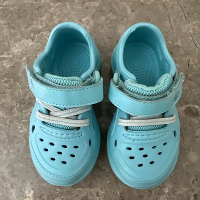 Stride Rite 360 Oceano Water Shoe Sandal Sneaker Kids Size 5 Light Blue