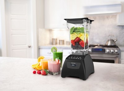 Blendtec Mixer Classic 575 Schwarz Standmixer inkl. Behälter Smoothie Salsas etc