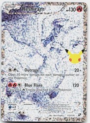 Reshiram 113/114 Celebrations: Classic Collection Holo