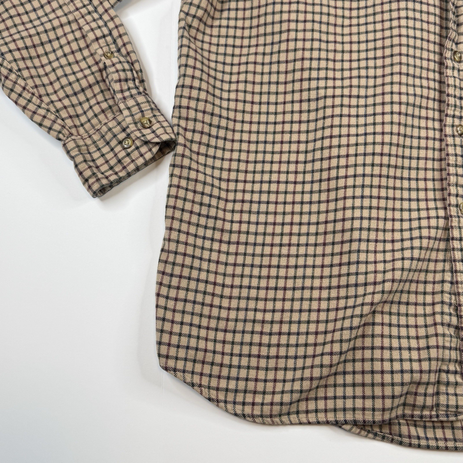 Vtg Pendleton Button Down Lightweight Flannel Men… - image 5