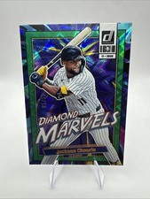 Jackson Chourio 2026 Donruss Baseball Diamond Marvels Purple #1/25 Brewers #8