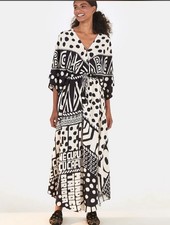 FarmRio Maxi Dress Xodó abacaxi Size Medium.