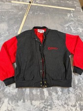 Cannery Casino Hotel Staff Jacket Size M Black Red Work Uniform Hospitality