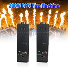 PAIDUN 2Pack 200W Fire Thrower Flame Machine Projector DJ Disco Party Music Show