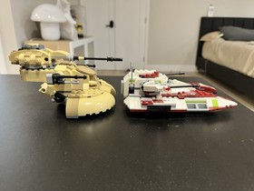 Lego Star Wars AAT 75080 Republic Fighter Tank 75182 Lot Of 2 Sets