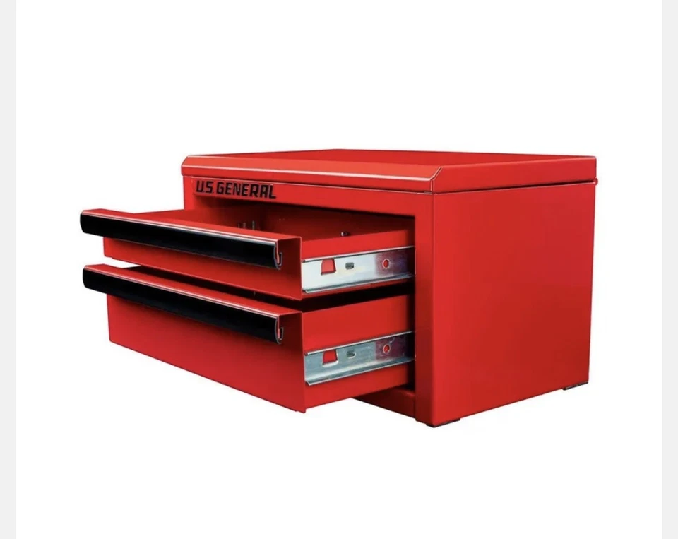 US GENERAL Mini Tool Box Harbor Freight RED US Stock - Image 3 of 4
