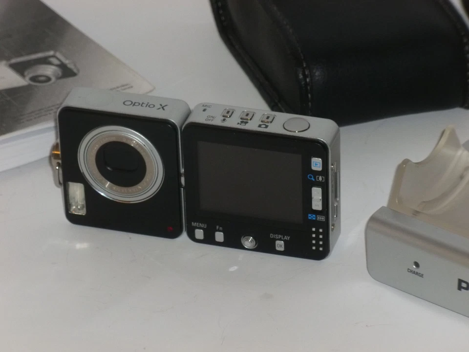 Digitalkamera Fotokamera - Pentax Optio X - 5,0 MP - RAR - Bild 2 von 4