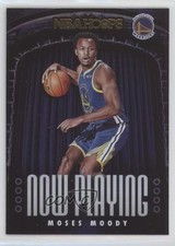 2021-22 Panini NBA Hoops Now Playing Holo Moses Moody #14 x3y