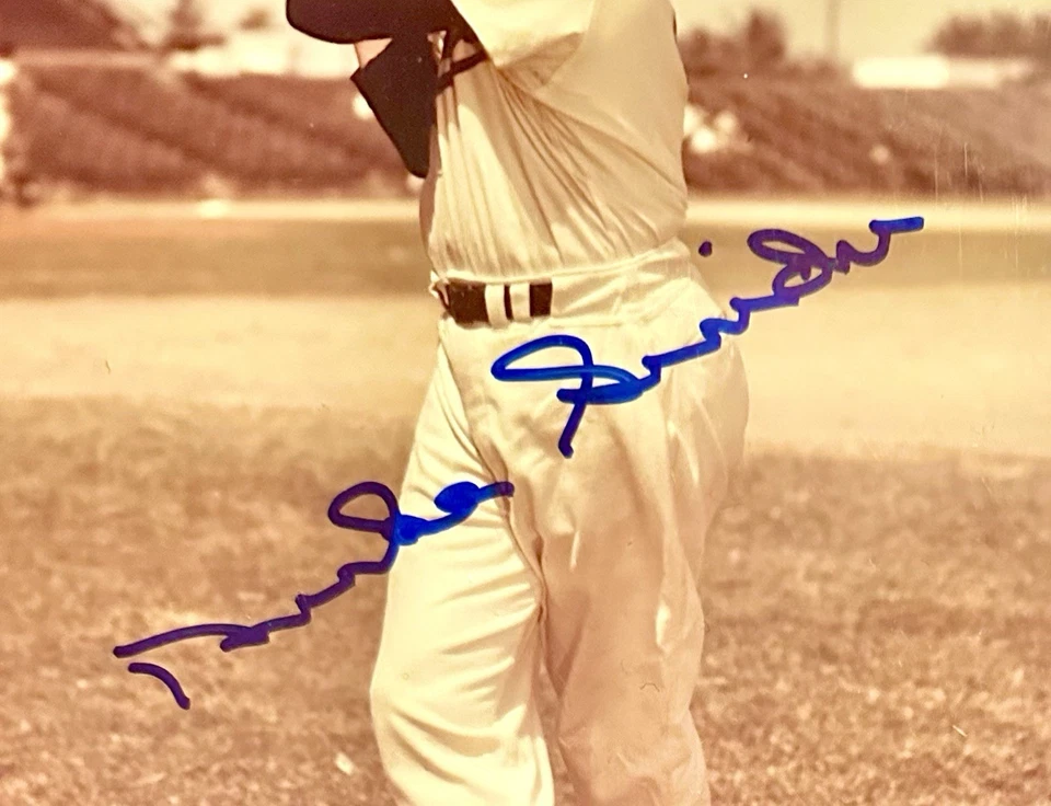 Duke Snider Dodgers Hall Of Famer All Time Great - AUTO’D 8x10 Photo JSA CERT - Image 2 of 4