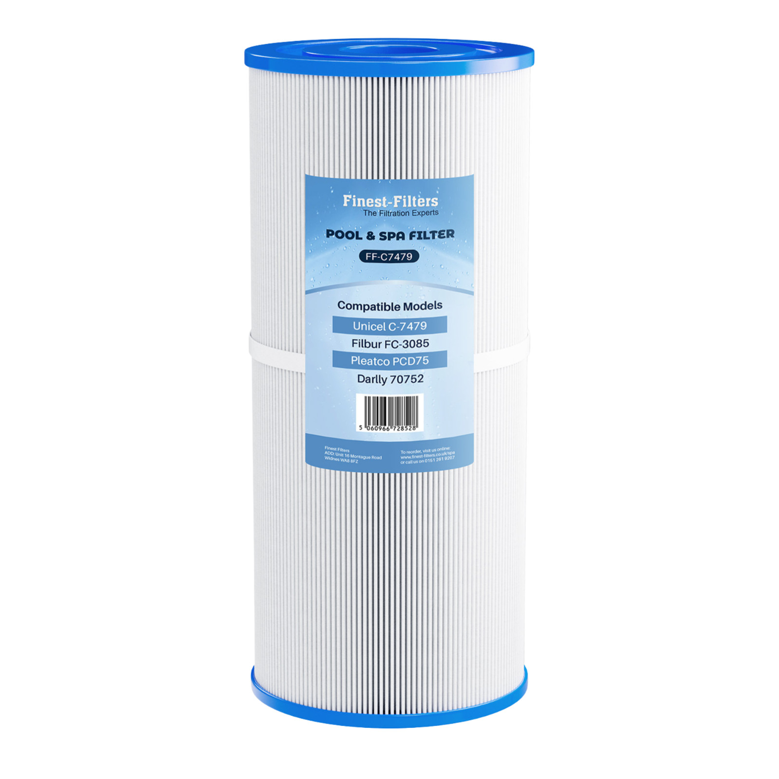 Spa Filter Cartridge Compatible with Pleatco PCD75, Unicel C-7479 and more...