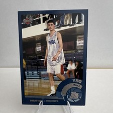 Topps 2002-03 Yao Ming Houston Rockets #185 Rookie Basketball Trading Card. rookie card picture