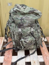 British Army Surplus Short Back MTP Bergen 100L Grade 2 With Frame - #C