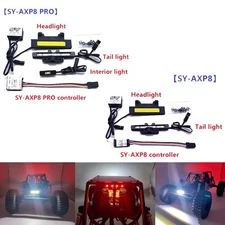 SY-AXP8 PRO/SY-AXP8 LED Light Kits for Axial 1/8 AXP8 Gilamon RC Crawler Car AEU