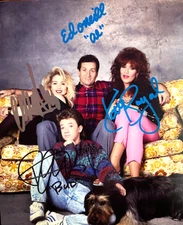 MARRIED WITH CHILDREN Cast x4 (Al Bundy) Signed 8x10" Authentic Autographs w/COA