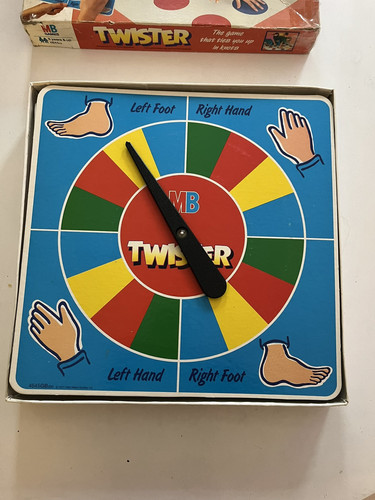 Twister Board Game original vintage 1993 MB Games VGC - Picture 3 of 5