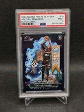 2024 Panini WNBA Rookie Royalty Aaliyah Edwards RC Downtown #10 PSA 9 Mint