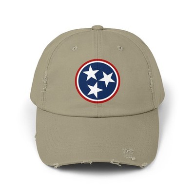 Tristar Tennessee Cap | Distressed Baseball Hat
