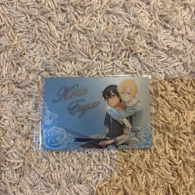 SAO Sword Art Online Kirito Eugeo Card Wafer
