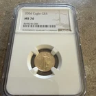 2026 $5 American Gold Eagle 1/10 oz NGC MS70