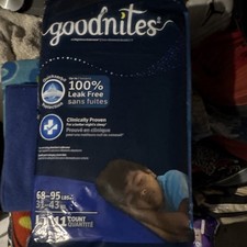 GoodNites Nighttime Underwear Overnight Absorbency L Blue 11 Count 68-95 lbs