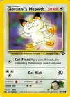 Giovanni's Meowth  #74 Gym Challenge Pokémon TCG 1999