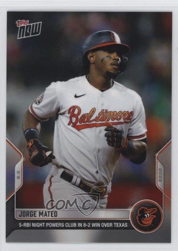 2022 Topps Now 644 Jorge Mateo