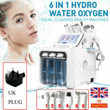 6 in1 Spa Hydra Water Facial Cleaner Aqua Peel Hydro Dermabrasion Beauty Machine