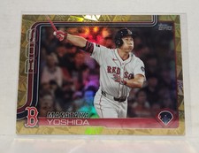 2025 Topps Series 1 MASATAKA YOSHIDA #324 Spring Training Gold Foilboard /50 SP