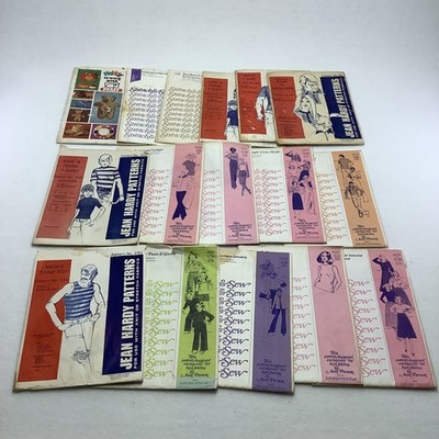 Vintage Stretch & Sew Sewing Patterns Lot Pants Skirts Kids Jean Hardy Pfaff