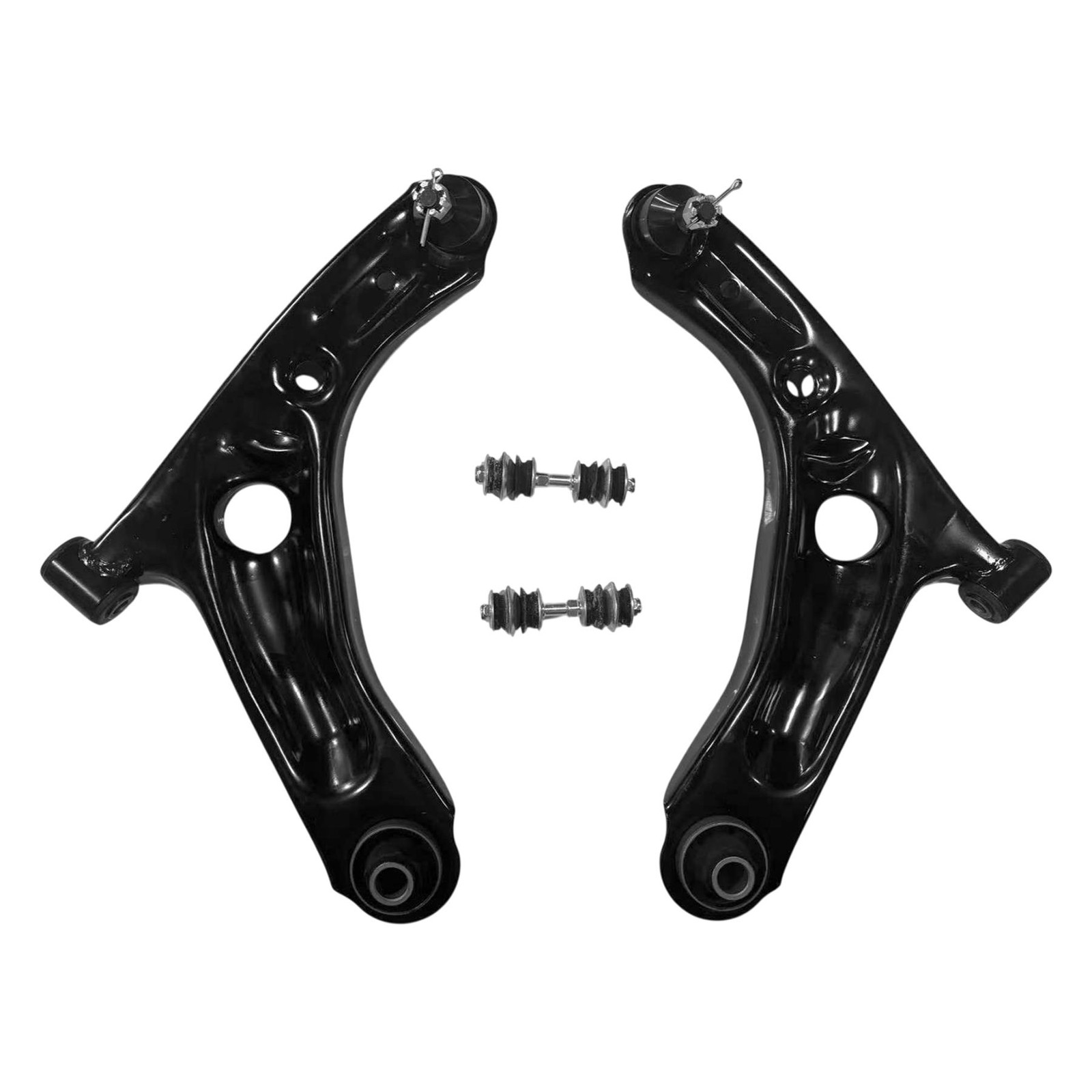 2x Front Track Control Arms FOR Citroen C1 Peugeot 107 Toyota Aygo 1.0/1.4 - Image 2