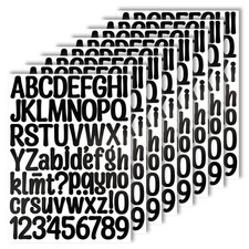 1.5 Inch Letters Stickers 552 Piece Capital Alphabet Sticker for Scrapbooking...
