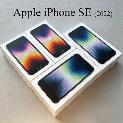 New Sealed Apple iPhone SE 3rd Gen (2022) 64-256GB Factory Unlocked 2YR WARRANTY