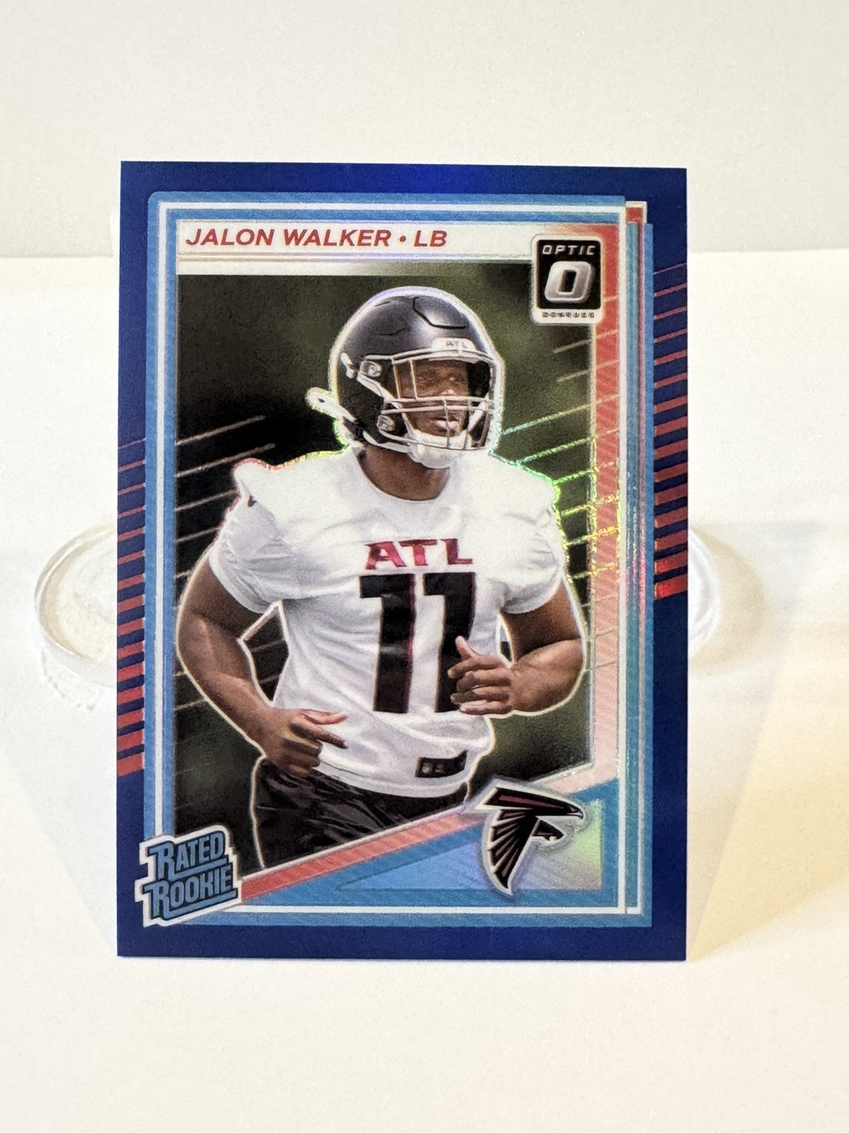 2025 Panini Donruss Optic - Jalon Walker #290 Blue Holo Prizm (RC) /249