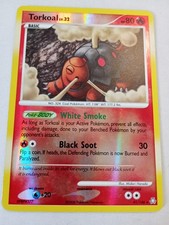 Pokemon TCG Torkoal Reverse Holo Rare Card 41/146 Legends Awakened