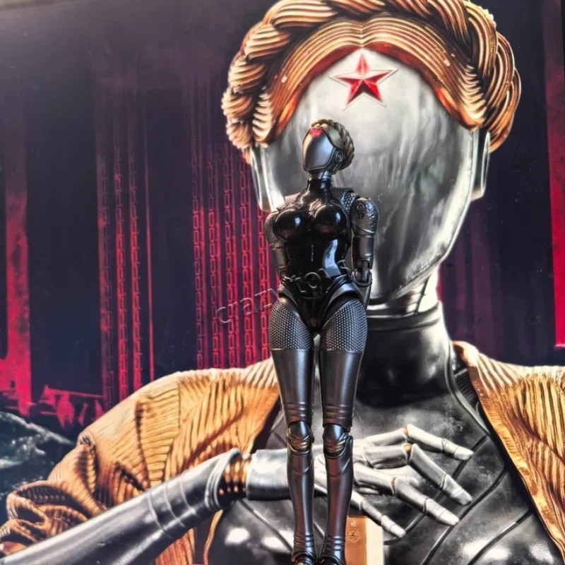 Figurine Atomic Heart Twins pour décoration de bureau gaming et salon geek