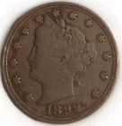 Photo of a 1899-P Liberty Nickel from an eBay listing that sold on Jul 22, 2026