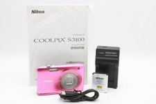   Near Mint  Nikon COOLPIX S3100 14 MP Compact Digital Camera Pink