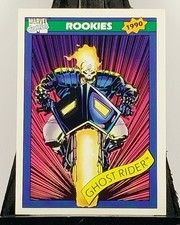1990 Impel Marvel Universe Series 1 #82 Ghost Rider Card NM/M