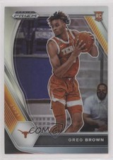 2021-22 Panini Prizm Draft Picks Silver Prizm Greg Brown III #27 0y59