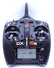 SPEKTRUM DX6E 6 chan DSMX Transmitter Mode changeable excellent condition boxed