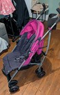 Mamas and Papas Swirl Stroller Buggy Pink Foldable Pushchair Raincover  Liner