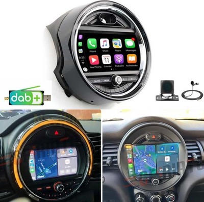 2+64G Android 15 Autoradio GPS Navi DAB CarPlay WiFi Für BMW Mini Cooper F57 R56