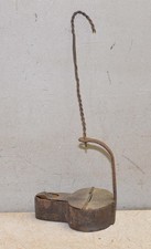 Antique Betty Lamp 17th century whale oil light collectible primitive tool early