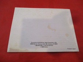 The Bugs Bunny Birthday Blowout Nintendo NES Instruction Manual Booklet ONLY #J