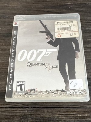 James Bond 007: Quantum of Solace PlayStation 3 PS3 Complete CIB Tested