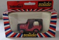 SOLIDO FIRE DEPARTMENT JEEP MINI PUMPER  NO. 1322 1:43 SCALE